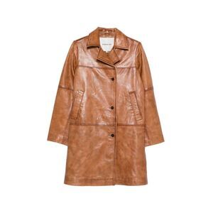 Herskind Women's Coats Leather Brown
